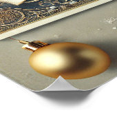 ヴィンテージクリスマスポスター ポスター (角)