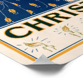 ヴィンテージクリスマスポスター ポスター (角)