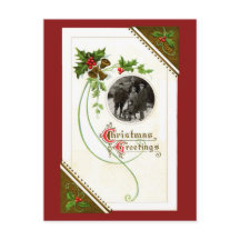 ヴィンテージクリスマスポストカード