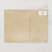 ヴィンテージクリスマスポストカード シーズンポストカード (裏面)