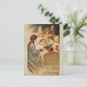 ヴィンテージクリスマスポストカード シーズンポストカード (スタンド正面)