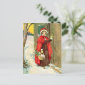 ヴィンテージクリスマスポストカード シーズンポストカード (スタンド正面)