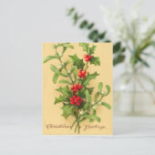 ヴィンテージクリスマスポストカード シーズンポストカード (スタンド正面)