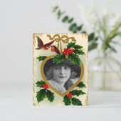 ヴィンテージクリスマスポストカード シーズンポストカード (スタンド正面)