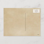 ヴィンテージクリスマスポストカード シーズンポストカード (裏面)