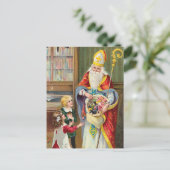 ヴィンテージクリスマスポストカード シーズンポストカード (スタンド正面)