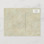 ヴィンテージクリスマスポストカード シーズンポストカード (裏面)