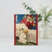 ヴィンテージクリスマスポストカード シーズンポストカード (スタンド正面)