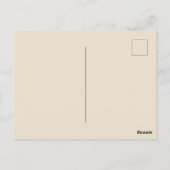 ヴィンテージクリスマスポストカード ポストカード (裏面)