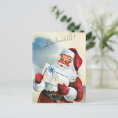 ヴィンテージクリスマスポストカード ポストカード (スタンド正面)