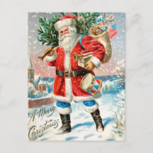 ヴィンテージクリスマスポストカード