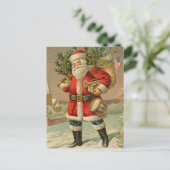 ヴィンテージクリスマスポストカード ポストカード (スタンド正面)