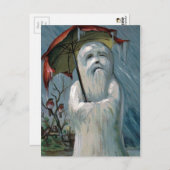 ヴィンテージクリスマスポストカード ポストカード (正面/裏面)