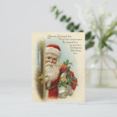 ヴィンテージクリスマスポストカード ポストカード (スタンド正面)