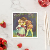 ヴィンテージクリスマスミスタントーキス紙ナプキンス スタンダードカクテルナプキン (インサイチュ)