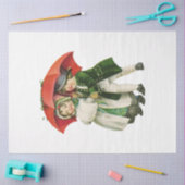 ヴィンテージクリスマスミックスシリーズデザイン28 薄葉紙 (クラフト)