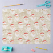 ヴィンテージクリスマスミックスシリーズデザイン3 薄葉紙 (クラフト)