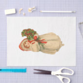 ヴィンテージクリスマスミックスシリーズデザイン44 薄葉紙 (クラフト)