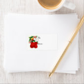 ヴィンテージクリスマスミッテンズホリデー応援ギフトラベル ラベル (インサイチュ)