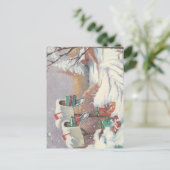 ヴィンテージクリスマスメール シーズンポストカード (スタンド正面)