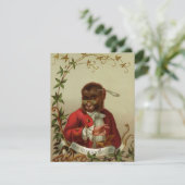 ヴィンテージクリスマスモンキー シーズンカード (スタンド正面)