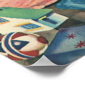 ヴィンテージクリスマスモーニング、子供たちが贈り物を開く ポスター (角)