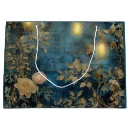 ヴィンテージクリスマスライトカスタム ラージペーパーバッグ