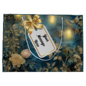 ヴィンテージクリスマスライトカスタム ラージペーパーバッグ (裏面)