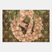 ヴィンテージクリスマスラッピング紙シート ラッピングペーパーシート (正面2)