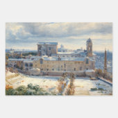 ヴィンテージクリスマスラッピング紙バレーフォージ… ラッピングペーパーシート (正面2)