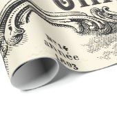 ヴィンテージクリスマスラッピング紙フランスの-ヴィンテージ ラッピングペーパー (ロールコーナー)