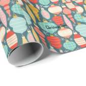 ヴィンテージクリスマスラッピング紙 ラッピングペーパー (ロールコーナー)