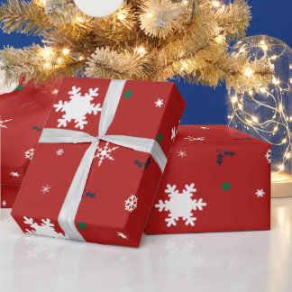 ヴィンテージクリスマスラッピング紙 ラッピングペーパー