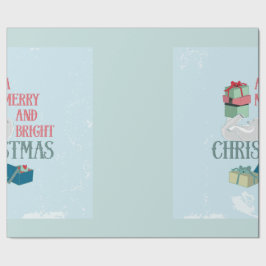 ヴィンテージクリスマスラッピング紙 ラッピングペーパー