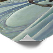 ヴィンテージクリスマスラブ&ロマンスリー ポスター (角)