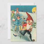 ヴィンテージクリスマスランニング格言ズfrom Kids シーズンカード (正面)