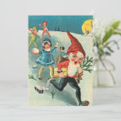 ヴィンテージクリスマスランニング格言ズfrom Kids シーズンカード (スタンド正面)