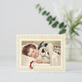 ヴィンテージクリスマスランバーポストカード シーズンポストカード (スタンド正面)