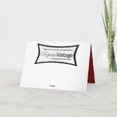 ヴィンテージクリスマスラン シーズンカード (裏面)