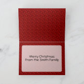 ヴィンテージクリスマスラン シーズンカード (内部)