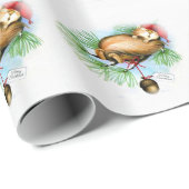 ヴィンテージクリスマスリス夢 ラッピングペーパー (ロールコーナー)