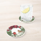 ヴィンテージクリスマスリース コースター (側面)