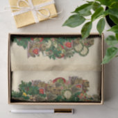 ヴィンテージクリスマスリース（メリークリスマス） 薄葉紙 (ギフト)