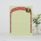 ヴィンテージクリスマスレシピレターヘッド (スタンド正面)