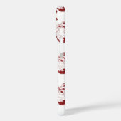 ヴィンテージクリスマスレッドすてきレトロサンタクロース Case-Mate iPhoneケース (裏面 / 左)