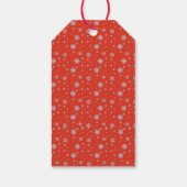 ヴィンテージクリスマスレッドカー&ツリー ギフトタグ (裏面)