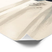 ヴィンテージクリスマスレッドトラックとレッドバーン ポスター (コーナー)