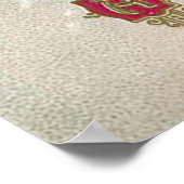 ヴィンテージクリスマスレディーホリデーのポスター ポスター (角)