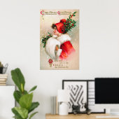 ヴィンテージクリスマスレディーホリデーのポスター ポスター (ホームオフィス)