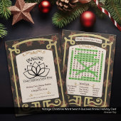 ヴィンテージクリスマスワード検索ビジネスプロモホリド シーズンカード